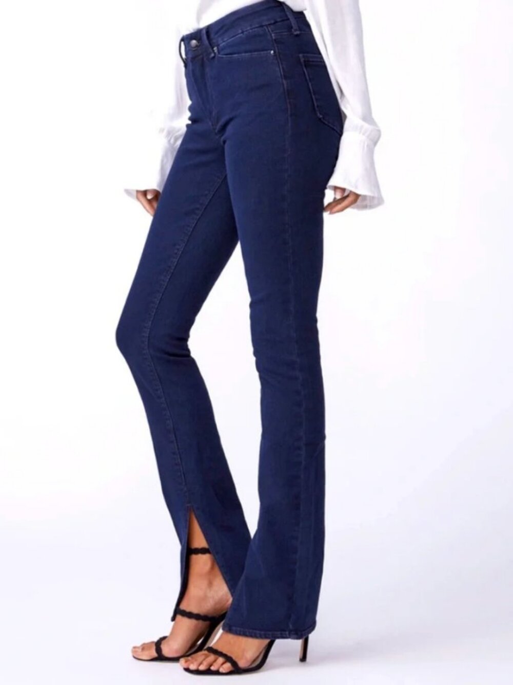 Paige Constance Inseam Slit-Premier Jeans Size 28 Women's Stretchy